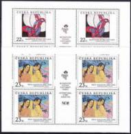 ** Tchéque République 1998 Mi Klb. 190-1, (MNH) - Blocks & Sheetlets