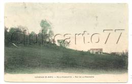 Luzarches (95) :  La Villa "Charlotte" Vue Des Prairies En 1905. - Luzarches