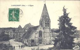 PICARDIE - 60 - OISE  - LIANCOURT - L'Eglise - Petite Animation - Liancourt