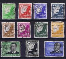 Deutschland: Mi 529-539, Used - Used Stamps