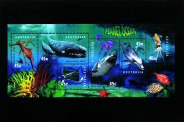 AUSTRALIA - 1998 PLANET OCEAN  MS  MINT NH - Blocs - Feuillets