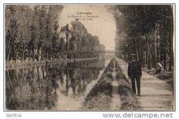 89 LAROCHE - Le Canal Et La Passerelle (pris En Aval) - Laroche Saint Cydroine