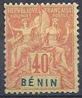 40 C. Bénin De La Série  De 1894TB - Nuevos