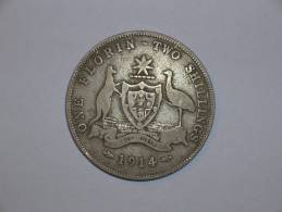 Australia 1 Florin/2shillings 1914 (L)  (4466) - Florin