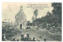 Plouêr-sur-Rance (22) : La Chapelle Lors Des Fêtes Paroitiales En 1910 (animée). - Plouër-sur-Rance