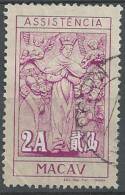 MACAU - 1961-66,  IMPOSTO POSTAL - Nossa Senhora Das Misericórdias.  2 A.  D. 11 1/2    (o)  MUNDIFIL  Nº 19 - Strafport