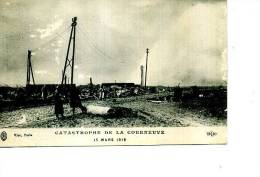 93 LA COURNEUVE CATASTROPHE 1918 2 PERSONNAGES ELD - La Courneuve