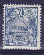 Nouvelle Calédonie N°123 Neuf Sans Charniere Pliure - Unused Stamps