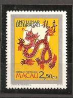 Macao1988: Michel588A Year Of The Dragon MNH** - Otros & Sin Clasificación