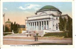 NEW-YORK-LIBRARY COLOMBIA UNIVERSITY-BIBlIOTHEQUE DE L'UNIVERSITE COLOMBIA - Bibliotheken