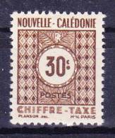 Nouvelle Calédonie Taxe N°40 Neuf  Sans Charniere - Portomarken