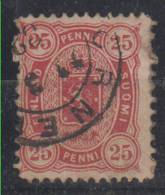 Finland 25 Penni Mi#17Da Perforation 12 1/2:11 1875 USED - Used Stamps