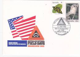 Australia 1982 National Field Days  Souvenir Cover - Brieven En Documenten