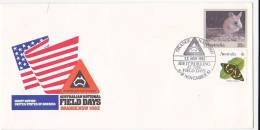 Australia 1982 National Field Days , USA, Souvenir Cover - Briefe U. Dokumente