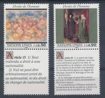 UN Geneva 1991 Michel # 208-209, MNH ** - Neufs