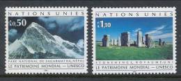 UN Geneva 1992 Michel # 210-211, MNH ** - Ongebruikt