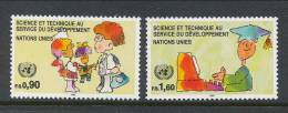 UN Geneva 1992 Michel # 221-222, MNH ** - Neufs