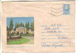 GOOD ROMANIA Postal Cover To ESTONIA 1980 With Original Stamp - Cluj-Napoca - Brieven En Documenten