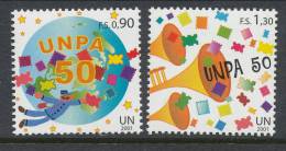 UN Geneva 2001 Michel # 424-425, MNH ** - Unused Stamps