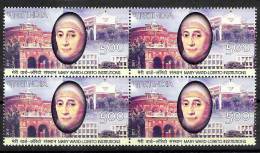 INDIA, 2011, Mary Ward-Loreto Institutions, 400 Years Of Foundation,  Block Of 4, MNH, (**) - Neufs