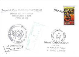 9208  MARION DUFRESNE - MD 11 - KERGUELEN - Lettres & Documents