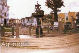 Lote PEP351, Colombia, Postal, Postcard, Caldas, Municipio De Aguadas, Plaza Bolivar - Colombia