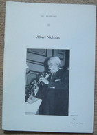 The Recordings Of Albert Nicholas - Sonstige & Ohne Zuordnung