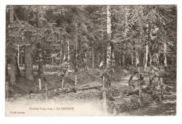 CPA: Militaria : 1914/18 : Vosges :88 : La Chipote ( Ou Chipotte ) : Tombes Françaises - Sonstige & Ohne Zuordnung