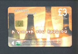 CYPRUS  -  Chip Phonecard As Scan - Zypern