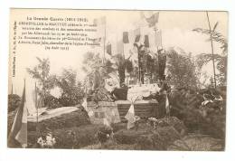 CPA: Militaria : 1914/18 : Meurthe Et Moselle : Gerbéviller  Anniversaire Combat D´Aout 1915: Monument + Animation Cf De - Other & Unclassified