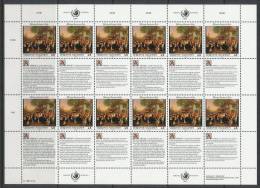 UN Vienna 1993 Michel #  150-151  Se-tenant Sheets, MNH ** - Blocks & Sheetlets