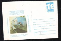 LASER,INTERNATIONAL CONFERENCE TENDENCE OF DEVELOPMENT,ENTIERS POSTAUX,COVER STATIONERY,1985,ROMANIA - Andere & Zonder Classificatie