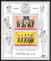 1983 Anguilla Scout Scoutisme Scouting Block MNH** -Sc13 - Unused Stamps