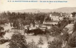 SAUVETERRE DE BEARN - UN COIN DU GAVE ET LE VIEUX PONT - Sauveterre De Bearn