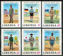 1971 Liberia Scout Scoutisme Scouting Set MNH** -Sc21Ro - Nuevos