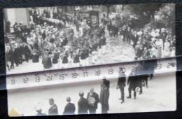 Sarre-Union Rare Photocarte Procession  Entrée De La Grand-rue 1911 Musique - Sarre-Union