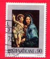 VATICANO - 1971 - Usato - La Sacra Famiglia - 90 L. • La Sacra Famiglia, Opera Di Carlo Maratta - Used Stamps