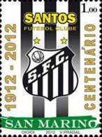 2012 - SAN MARINO - CENTENARIO FONDAZIONE SANTO FOOTBALL CLUB - Unused Stamps