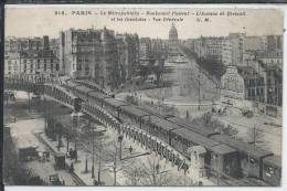 Delcampe - PARIS VIIe - Le Métropolitain - Boulevard Pasteur, L'avenue De Breteuil Et Les Invalides - Vue Générale - Paris (07)
