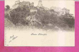 SANKT GOAR  -   ** GRUSS VON DER RUINE RHEINFELS **   -   Verlag : ED. VON KÖNIG  Aus Heidelberg    N°184 - St. Goar