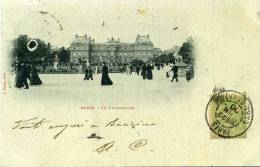 PARIS - LE LUXEMBOURG VG 1900 XGENOVA ORIGINALE D´EPOCA 100% - Ile-de-France