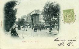 PARIS - LA PORTE ST-MARTIN VG 1900 XGENOVA ORIGINALE D´EPOCA 100% - Ile-de-France