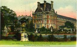 PARIS - LE JARDIN DES TUILERIES ET LE PAVILLON DE ROHAN VG 1923 XPIACENZA ORIGINALE D´EPOCA 100% - Ile-de-France