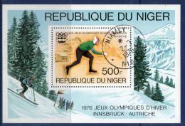 Niger 1976 Winter Olympic Games Innsbruck Skiing Skating Sc C268 S/s Cancelled  ++ 12685 - Hiver 1976: Innsbruck