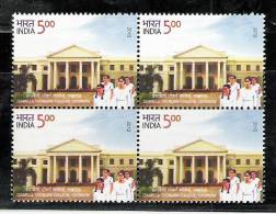INDIA 2012  Isabella Thoburn College, 1v Complete. Block Of 4, MNH(**) - Neufs