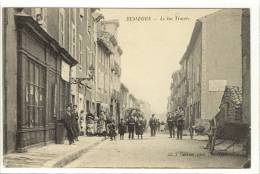 Carte Postale Ancienne Bessèges - Le Bas Travers - Bessèges