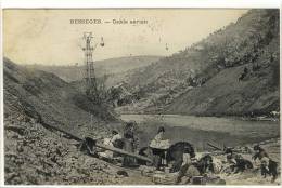 Carte Postale Ancienne Bessèges - Cable Aérien - Métiers, Laveuses, Lavandières, Industrie, Mines - Bessèges