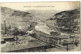 Carte Postale Ancienne Bessèges - Vue Générale Et Usines Des Forges - Industrie - Bessèges