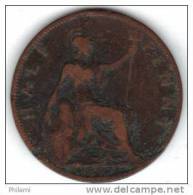 COINS  GRANDE BRETAGNE KM 789 1/2penny 1897.   (DP116) - C. 1/2 Penny