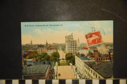 CP, Etats Unis, Bull Street Looking South, Savannah, Ga - Savannah